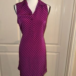 PETITES - BANANA REPUBLIC Purple Dress - Size 8P